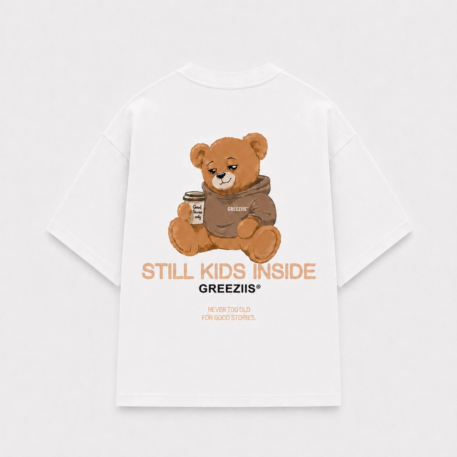 STILL KIDS INSIDE - Bílé tričko