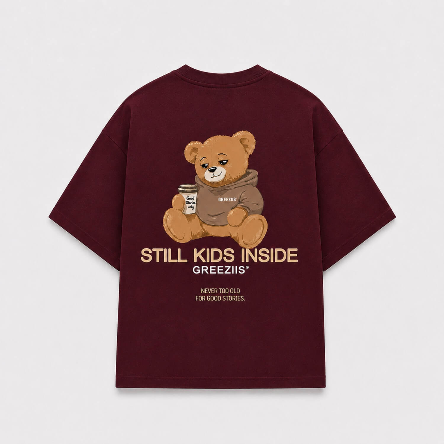 STILL KIDS INSIDE - Vínové tričko