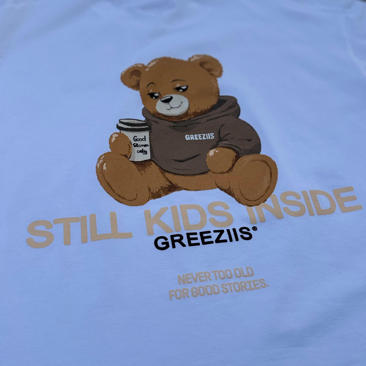 STILL KIDS INSIDE - Bílé tričko
