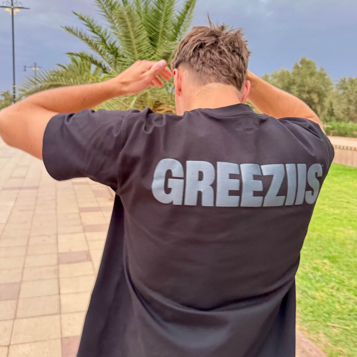 GREEZIIS EVERYDAY - Černé tričko