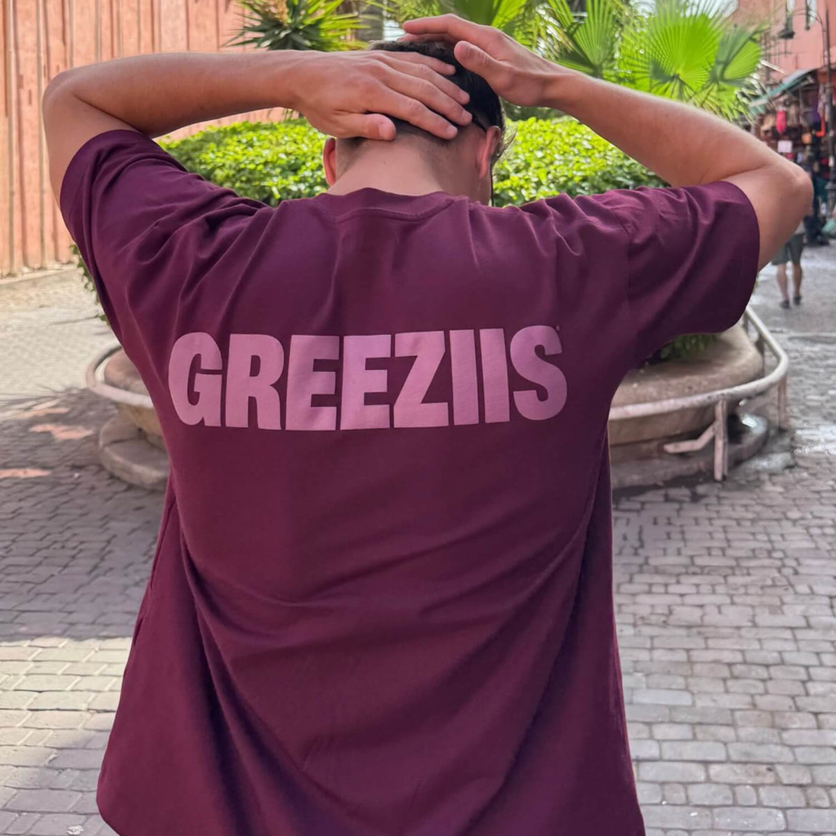 GREEZIIS EVERYDAY - Vínové tričko