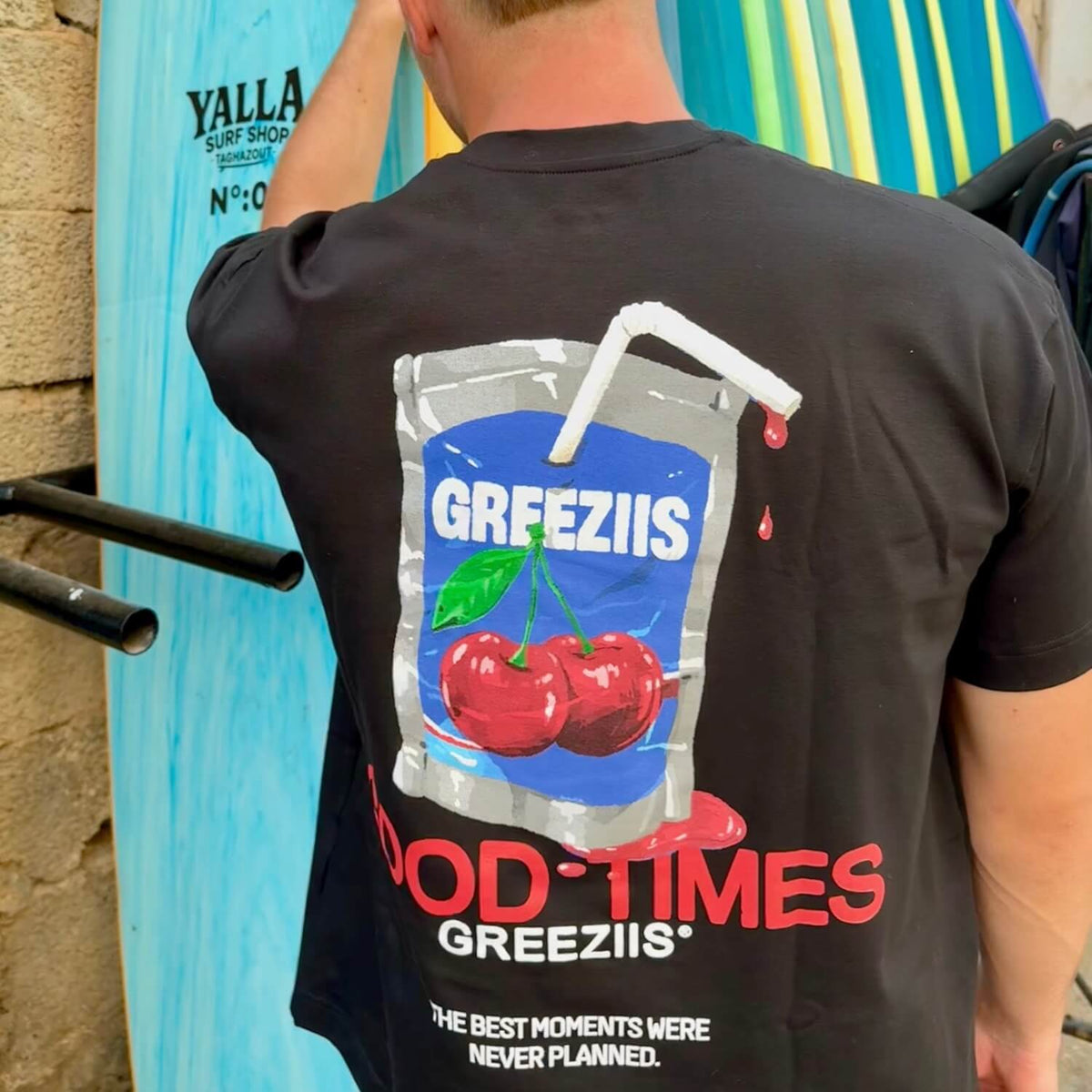 GOOD TIMES - Černé tričko